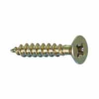 Tornillo, acabado zincado, hilo grueso – pack de 100 unidades
