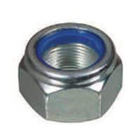 Tuerca de seguridad con inserto de nailon, rosca gruesa unificada UNC – pack de 100 unidades