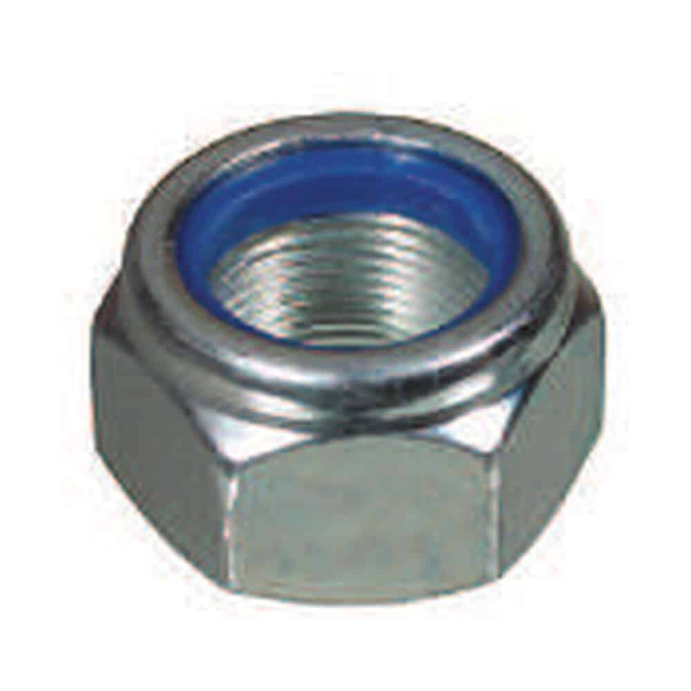 Tuerca de seguridad con inserto de nailon, rosca fina unificada UNF – pack de 100 unidades